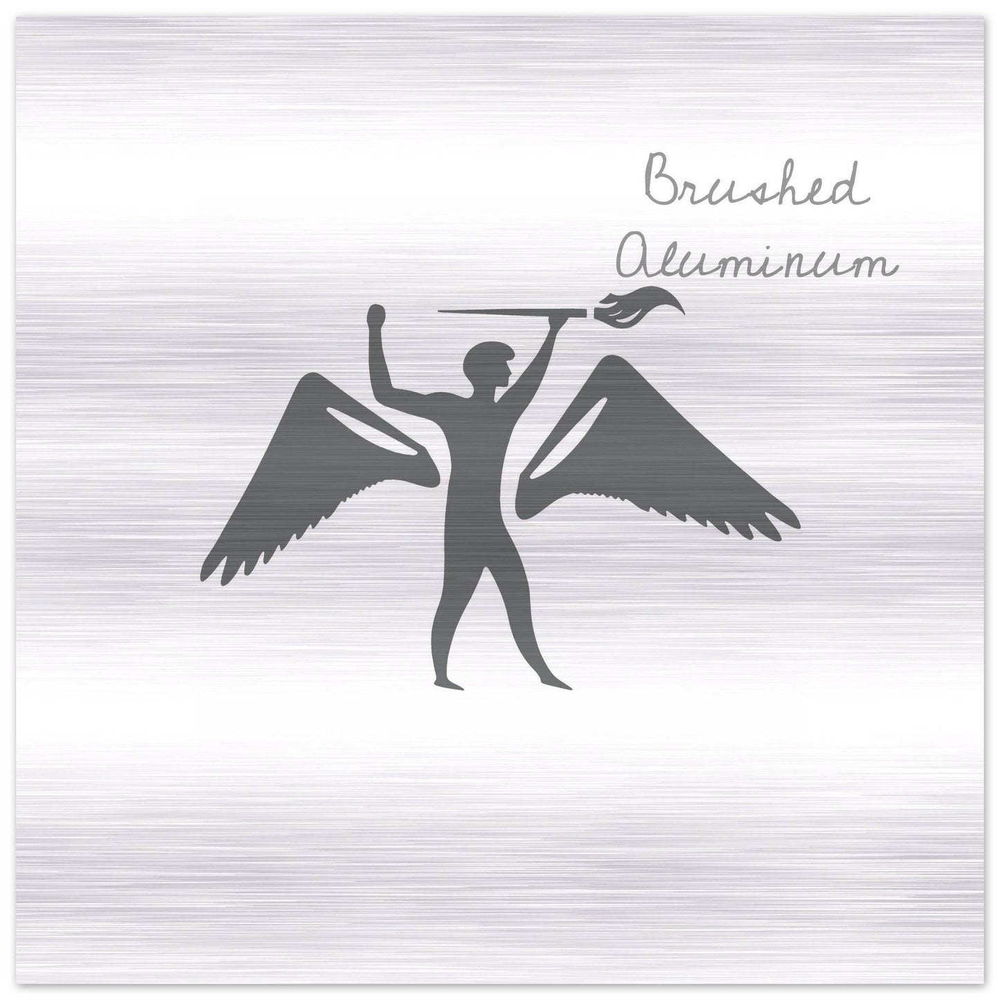 Customizable Brushed Aluminum Print - The Aesthete
