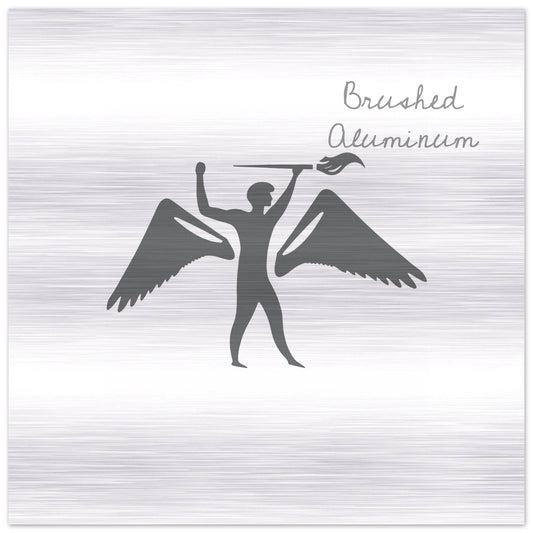 Customizable Brushed Aluminum Print - The Aesthete