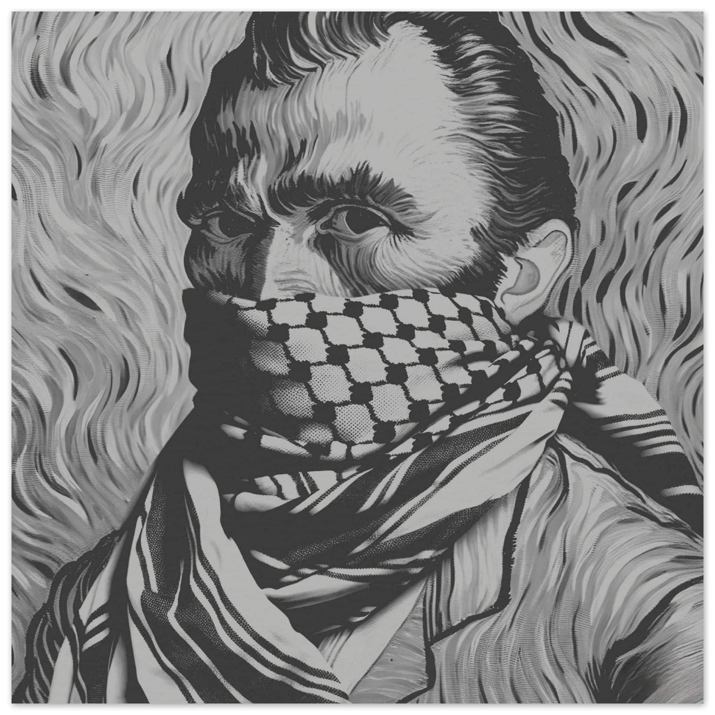 “Van El-Gogh” Art for Palestine Wall art - The Aesthete