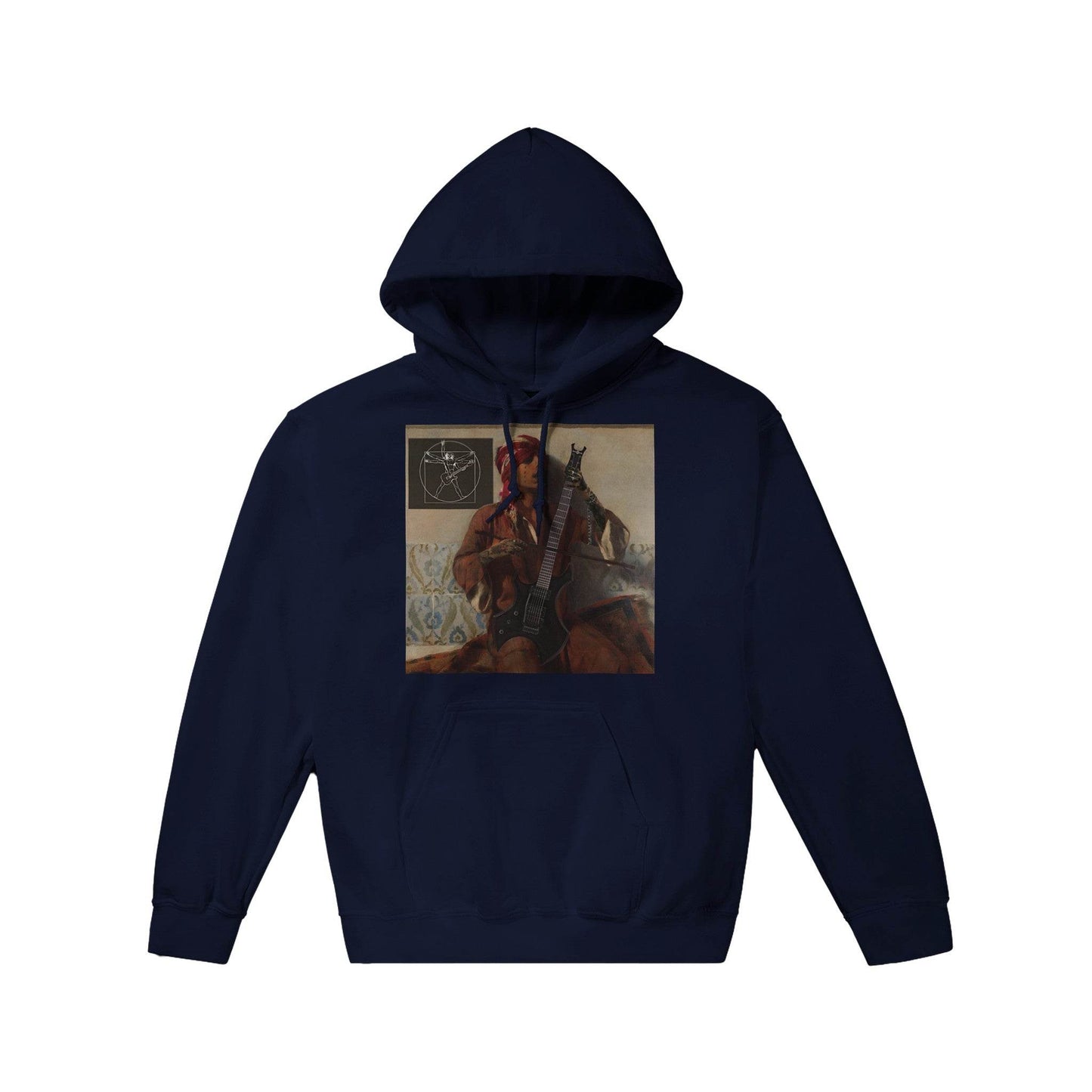 “Inked Harmonies” Hoodie - The Aesthete