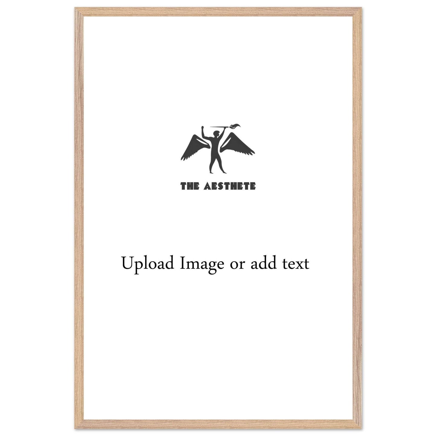 Premium Wooden Framed Poster With Fine Art Paper - The Aesthete