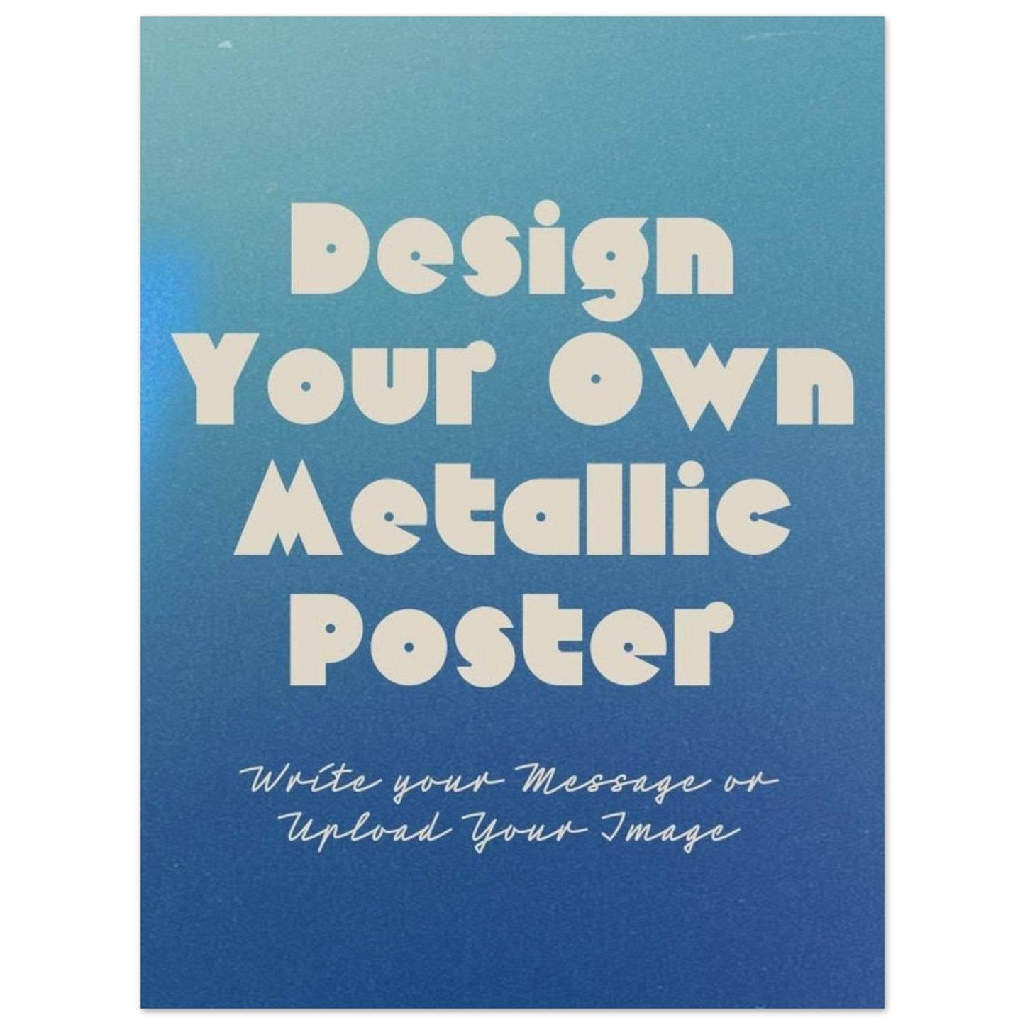 Custom-Made Metal Poster (Aluminum Print) - The Aesthete