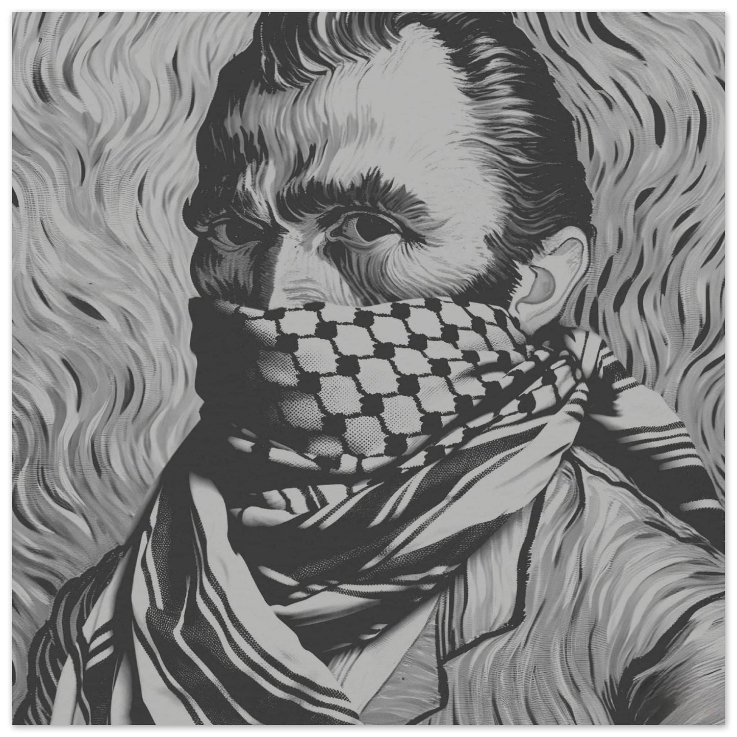“Van El-Gogh” Art for Palestine Wall art - The Aesthete