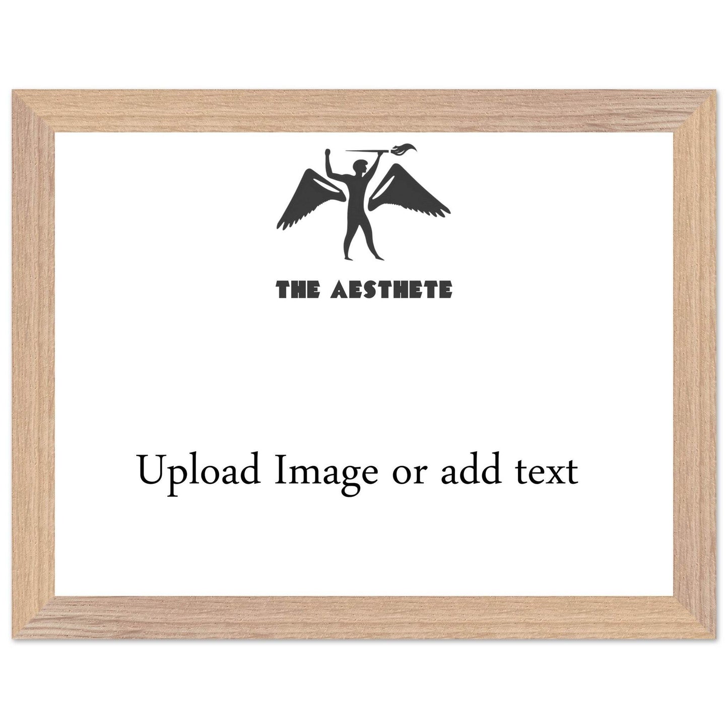 Premium Wooden Framed Poster With Fine Art Paper - The Aesthete