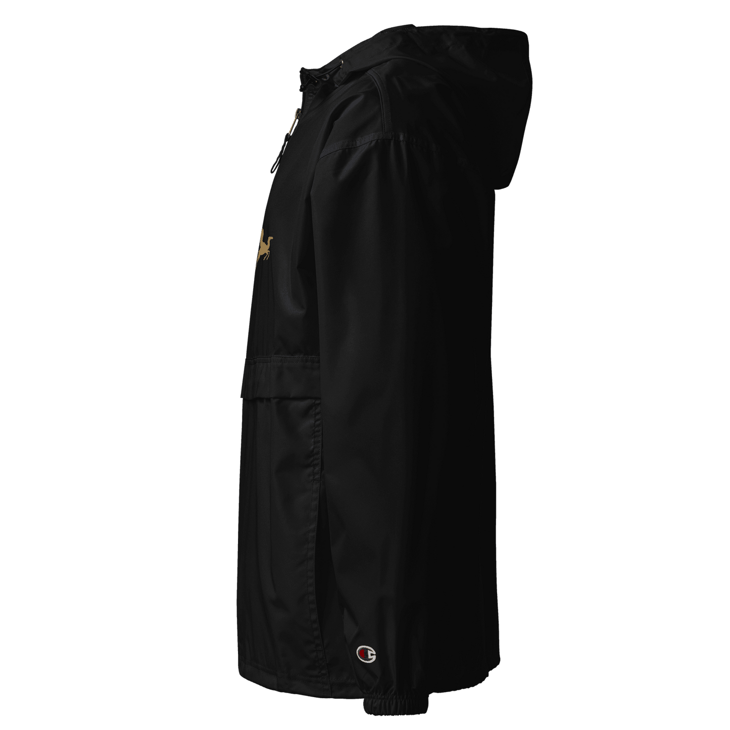 Flying Camel Embroidered Champion Packable Jacket - The Aesthete