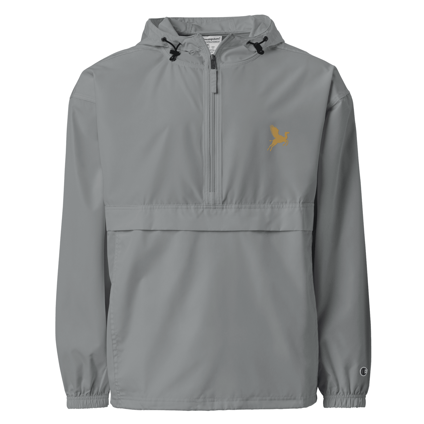 Flying Camel Embroidered Champion Packable Jacket - The Aesthete