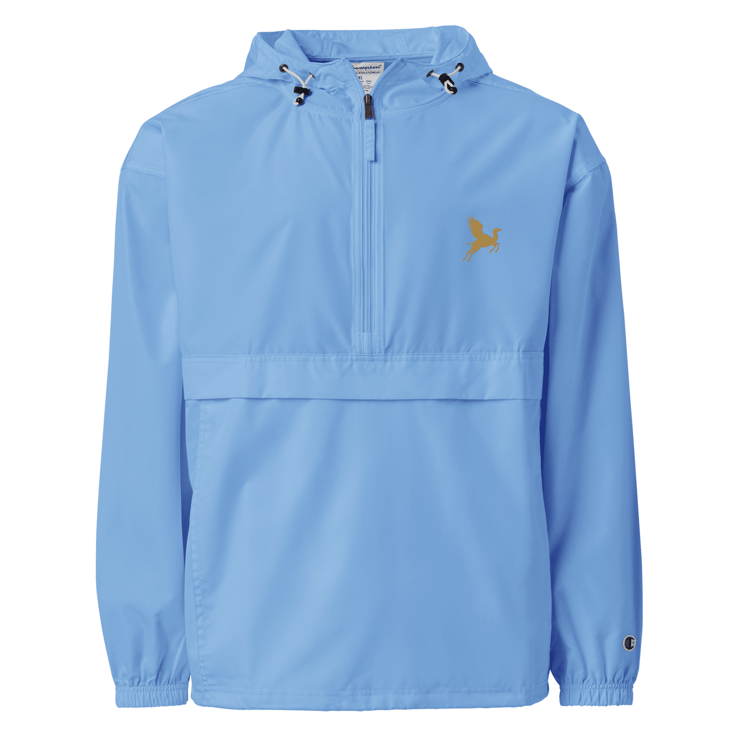 Flying Camel Embroidered Champion Packable Jacket - The Aesthete