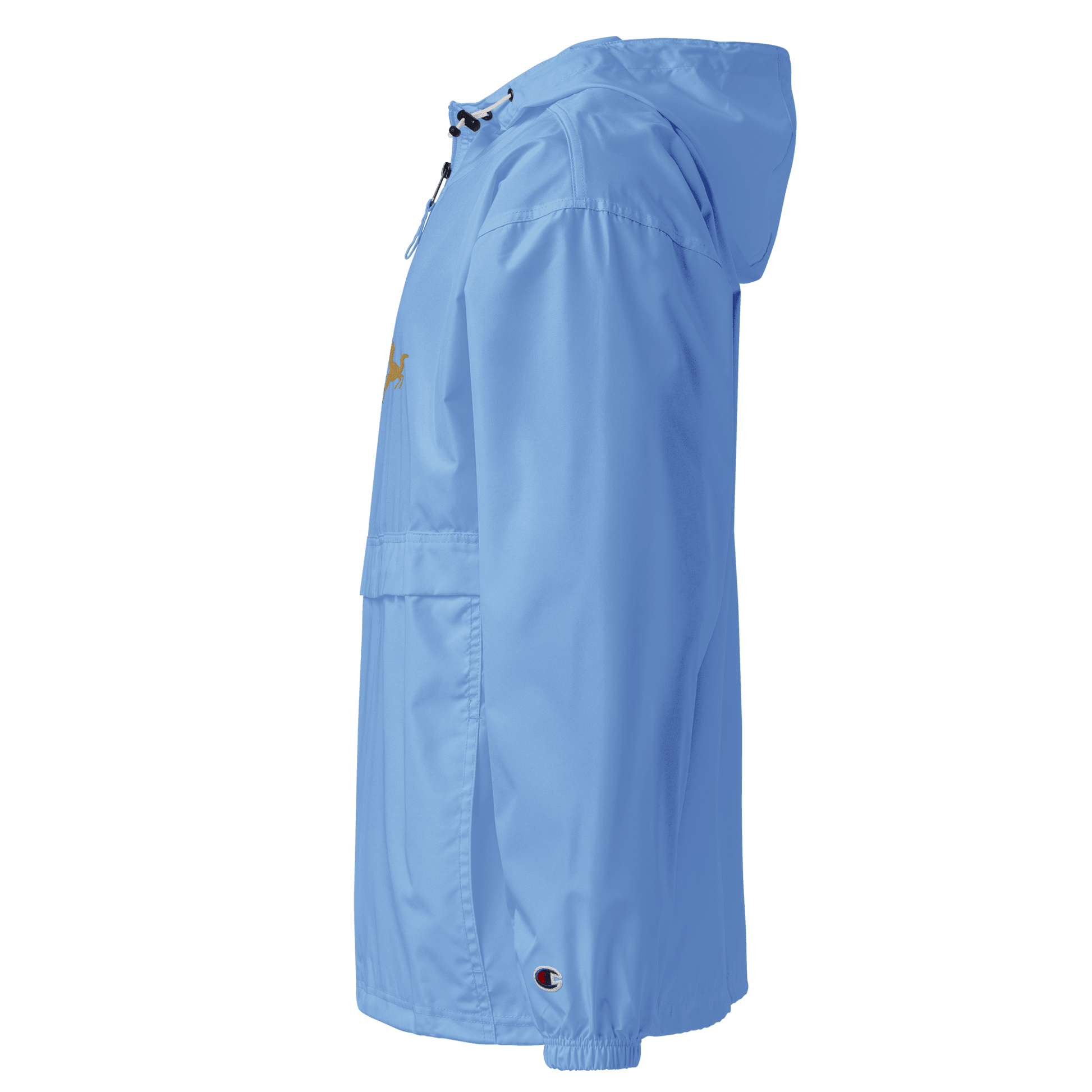 Flying Camel Embroidered Champion Packable Jacket - The Aesthete