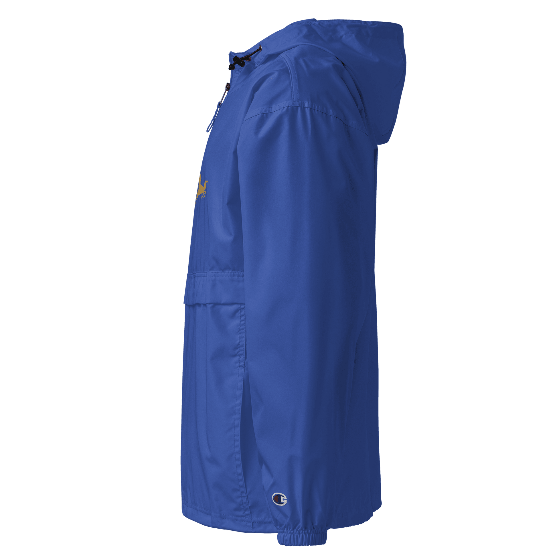 Flying Camel Embroidered Champion Packable Jacket - The Aesthete