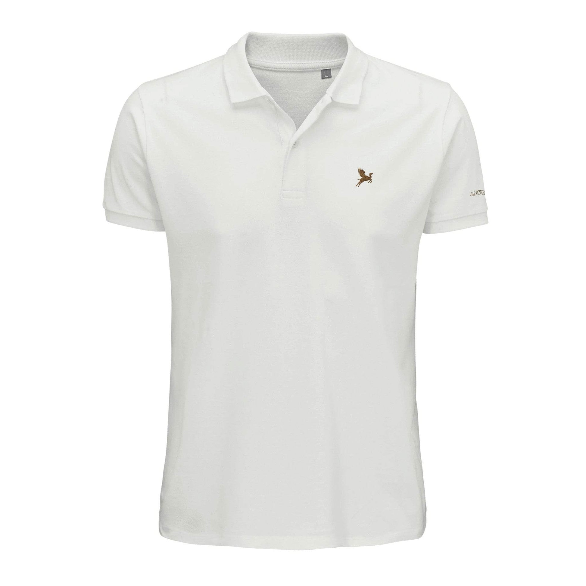 Polo Shirt With Flying Golden Camel Logo - The Aesthete