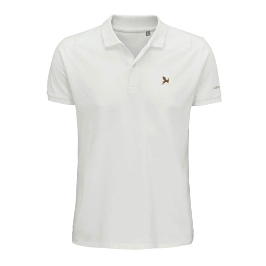 Polo Shirt With Flying Golden Camel Logo - The Aesthete
