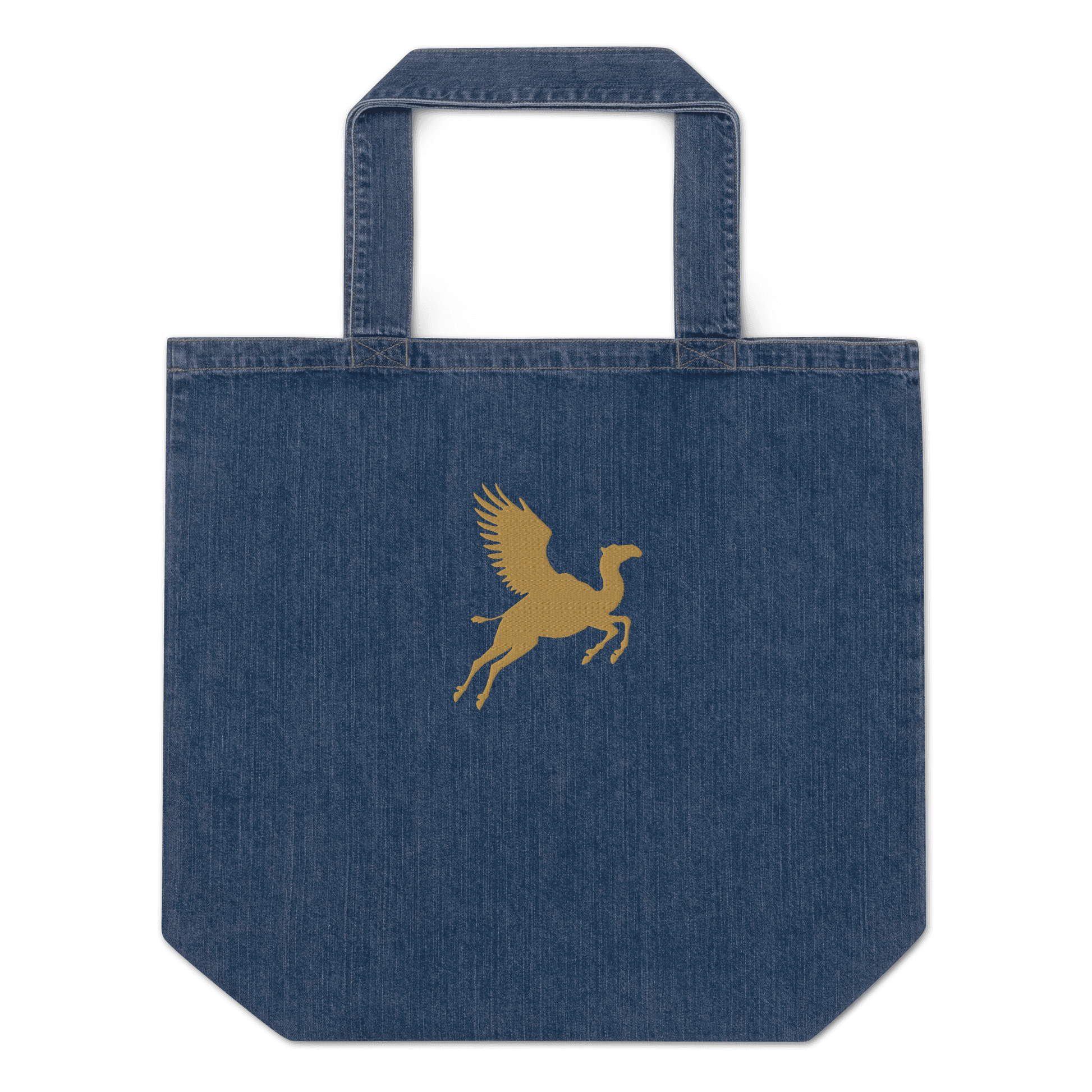 Flying Camel Denim Tote | Durable, Spacious, and Timeless - The Aesthete