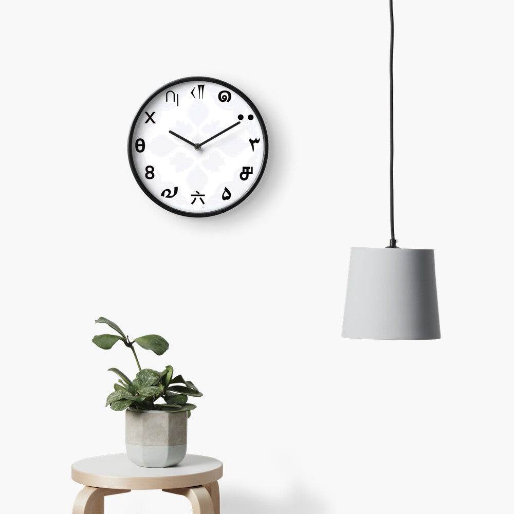 Universal Numerals Wall Clock: A Rare Fusion of Time and Art - The Aesthete