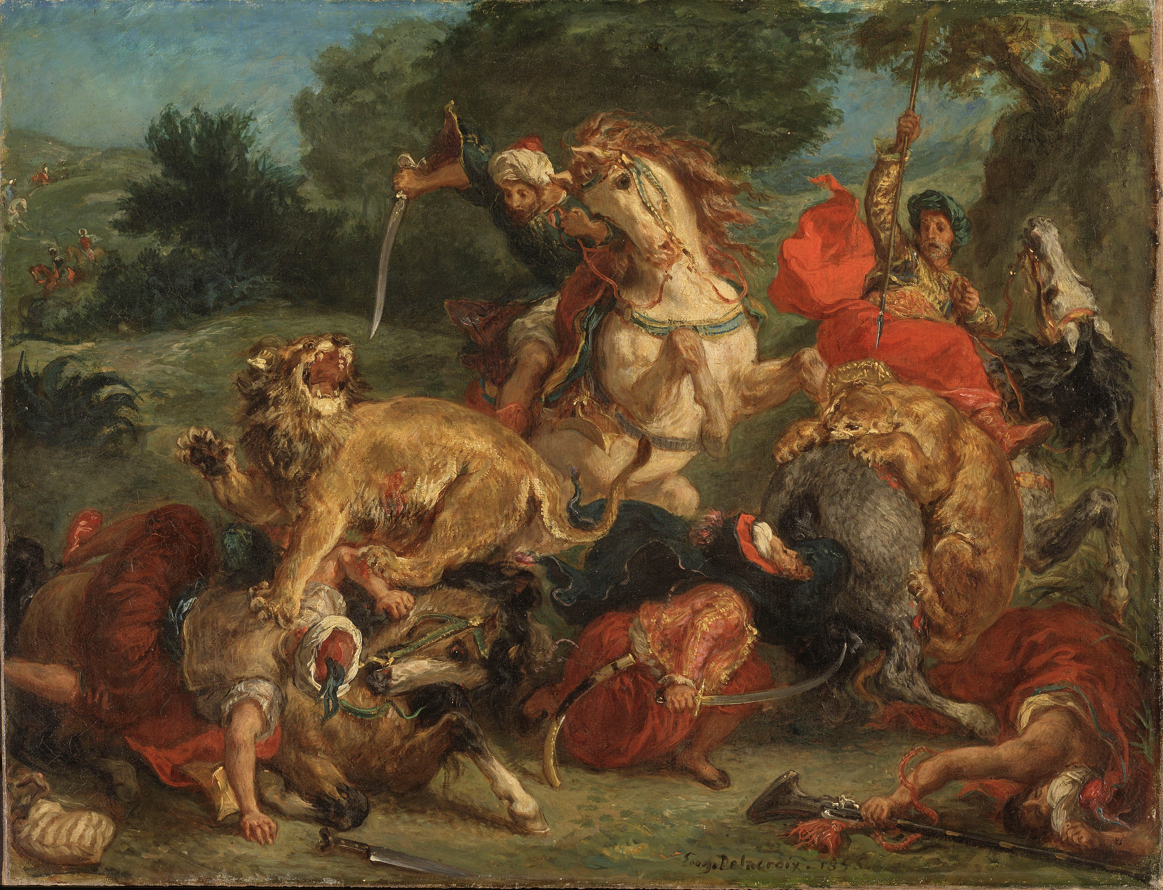 Delacroix’s Oriental Journey: Bridging Cultures through Art