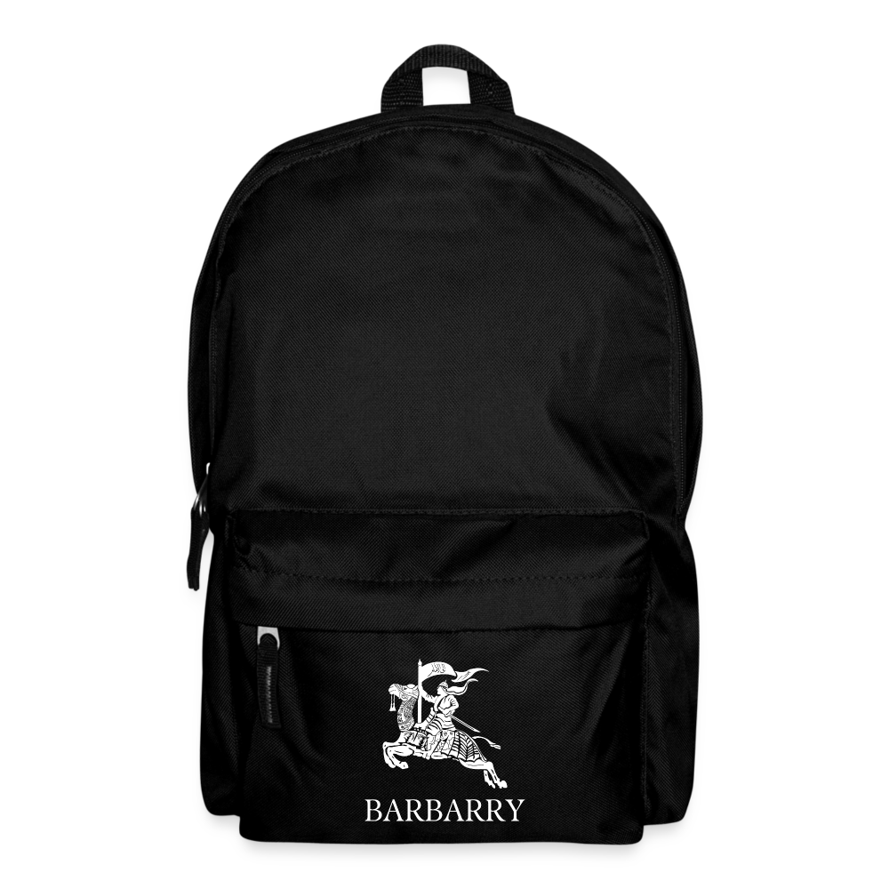 Barbarry Backpack: Heritage Meets Style - black