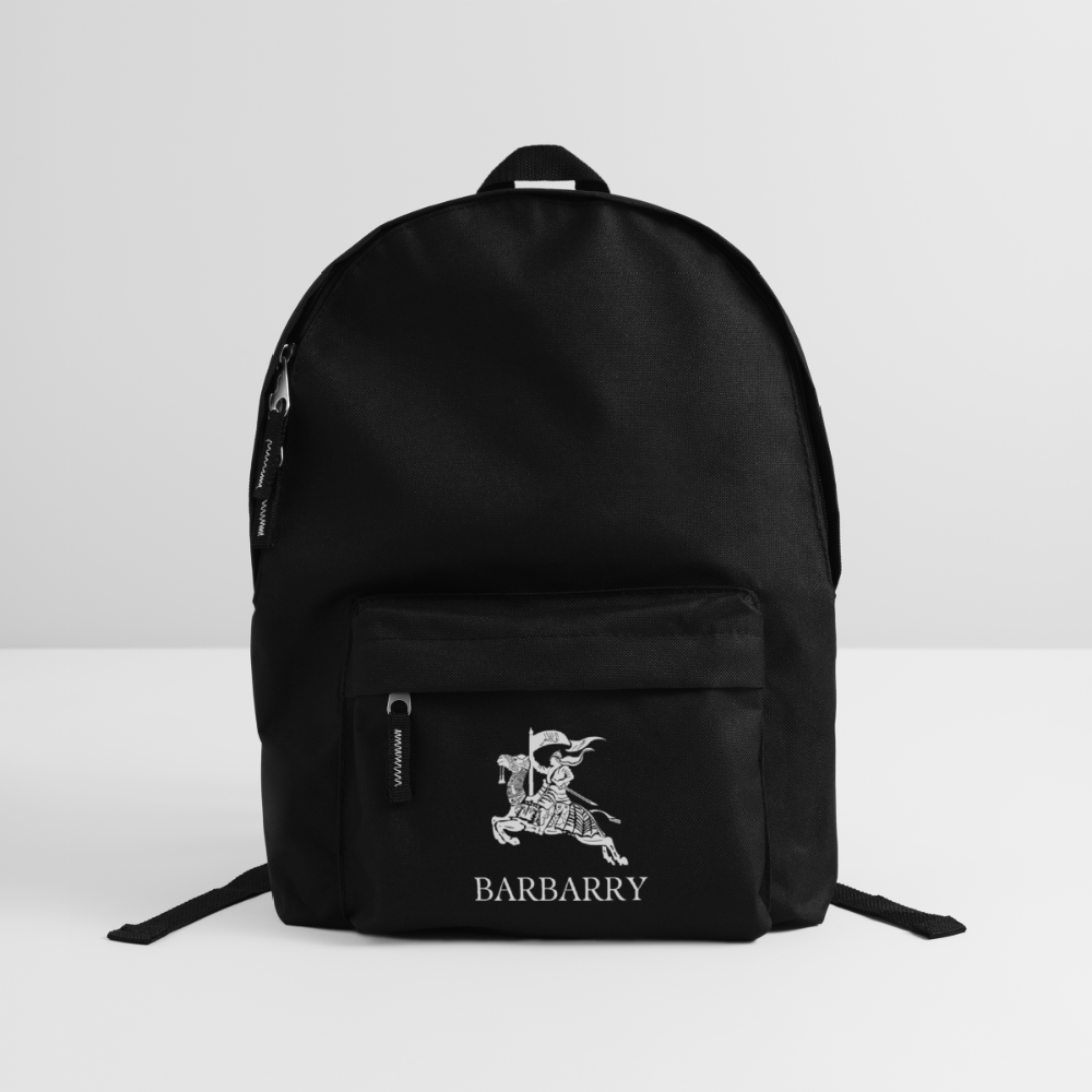 Barbarry Backpack: Heritage Meets Style - black