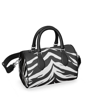 The Black Tiger -  Mini Leather Duffle Bag