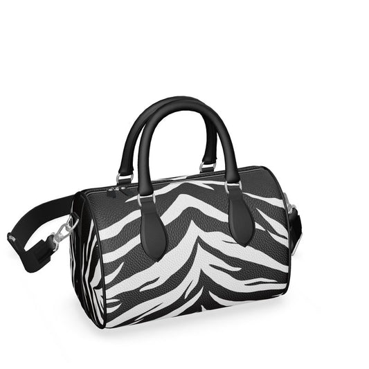The Black Tiger -  Mini Leather Duffle Bag