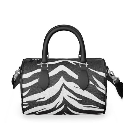 The Black Tiger -  Mini Leather Duffle Bag