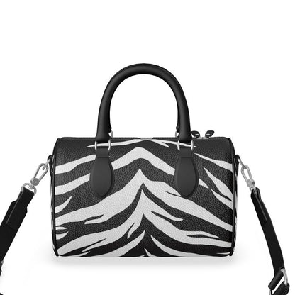 The Black Tiger -  Mini Leather Duffle Bag